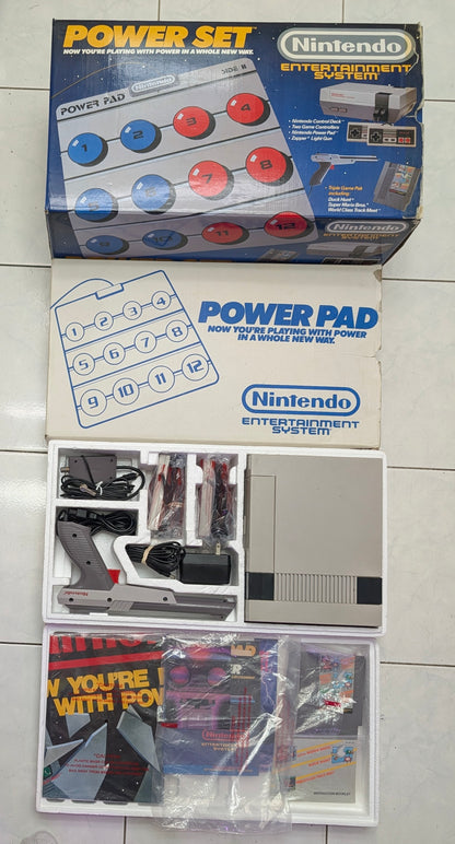 Nintendo NES Power Set Complete CIB (1988) - Original Owner | Pristine Collector Condition