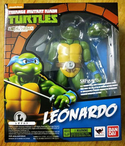 SHF Series Teenage Mutant Ninja Turtles Action Figure Based On 1990 TMNT Film Pvc Accessories Included Box Set 4 To Choose COWABUNGA Dudes!