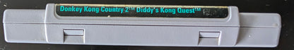 Authentic Donkey Kong Country 2: Diddy Kongs Quest - SNES - Super Nintendo Ent. Cartridge + Protector MINT