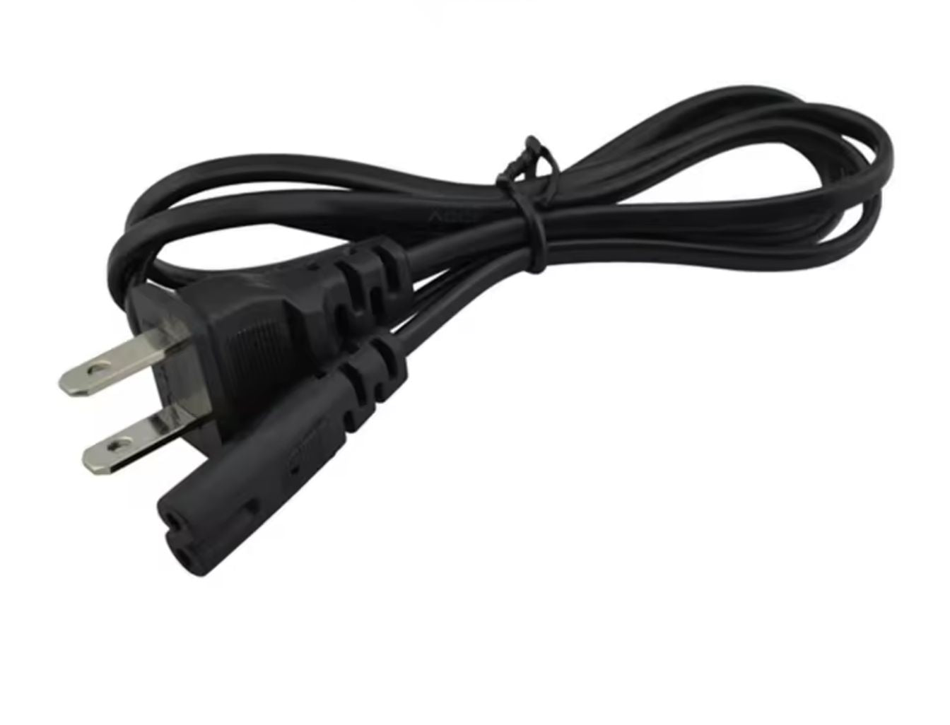 Universal Figure-8 Power Cable (Aftermarket) | IEC C7 AC Cord | PS1 PS2 Xbox Sega & More!