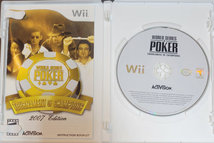 World Series of Poker: Tournament of Champions 2007 – Nintendo Wii CIB – RE-SEALED + Clean Disc