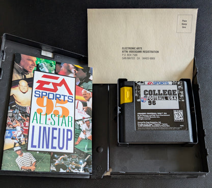 College Football USA ’96 - Boxed CIB (Sega Genesis) | 1996 | Sports / Football