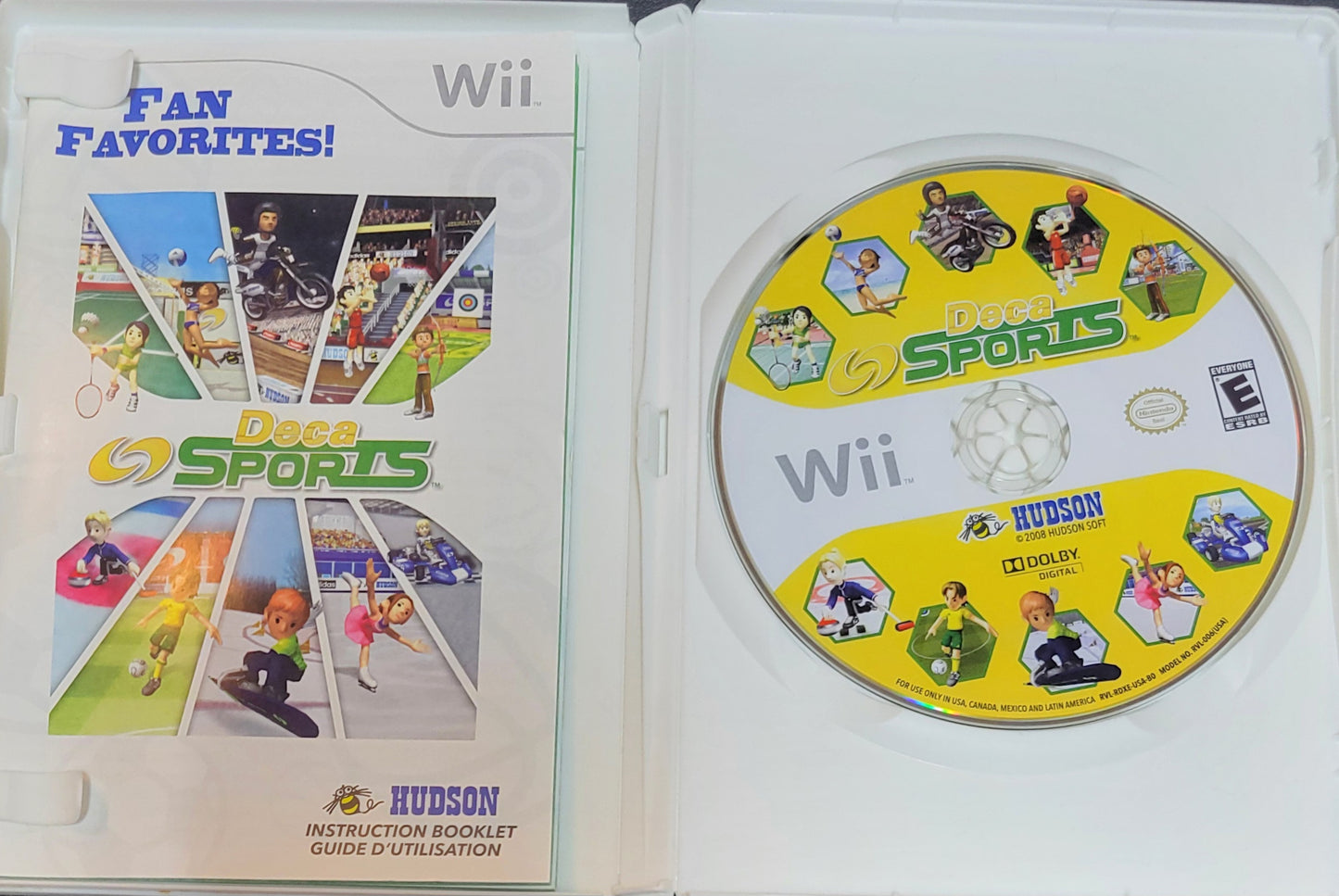 Deca Sports – Nintendo Wii – CIB – RE-SEALED – Like NEW