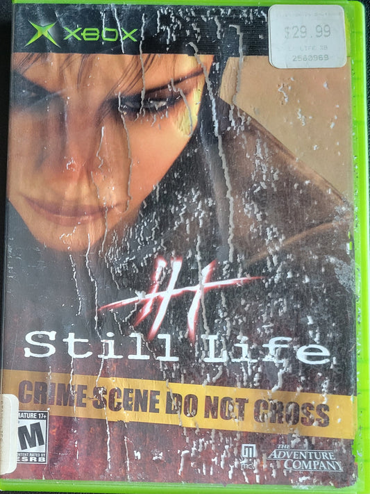 Still Life - (CIB) OG Microsoft XBOX Pre-Owned Great Shape Tested & Working CLEAN DISC
