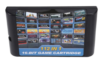 112 Of Your Favorite Sega Games In 1 16 Bit Game Cartridge Sega Genesis & Megadrive Compatible