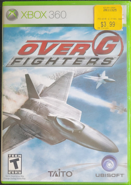 Over G Fighters - (CIB) - Microsoft XBOX 360 - Pre-Owned Like New CLEAN DISC