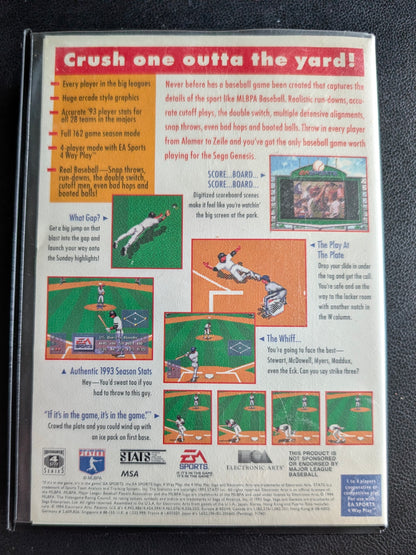 MLBPA Baseball - Boxed CIB (Sega Genesis) | 1994 | Sports / Baseball