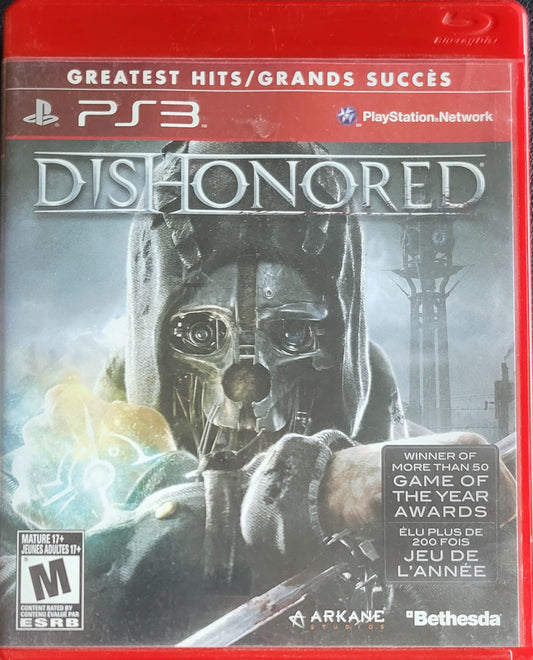 Dishonored (CIB) – Sony PlayStation 3 PS3 – Clean Disc