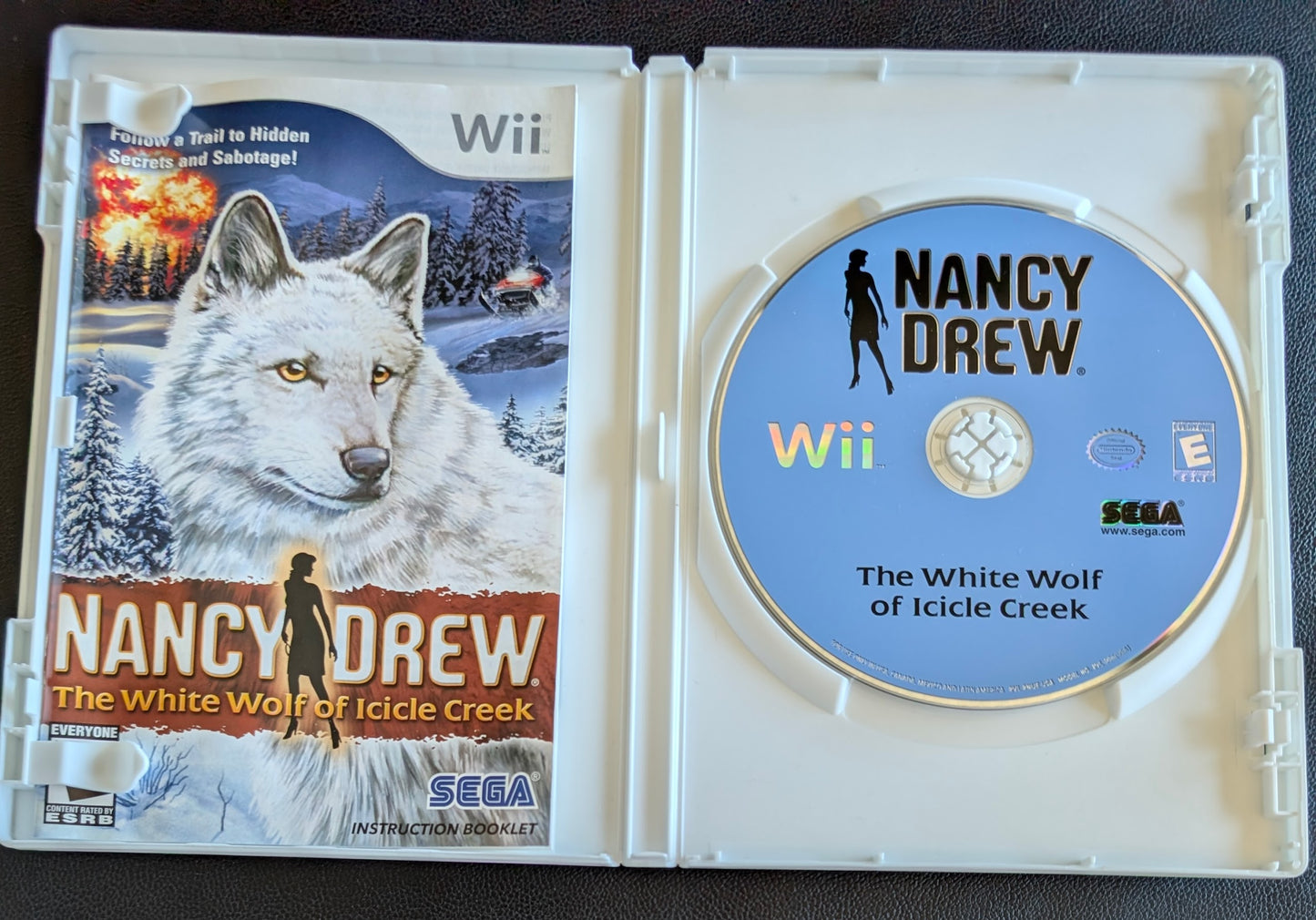 Nancy Drew: The White Wolf of Icicle Creek (2007) - CIB Nintendo Wii | RE-Sealed