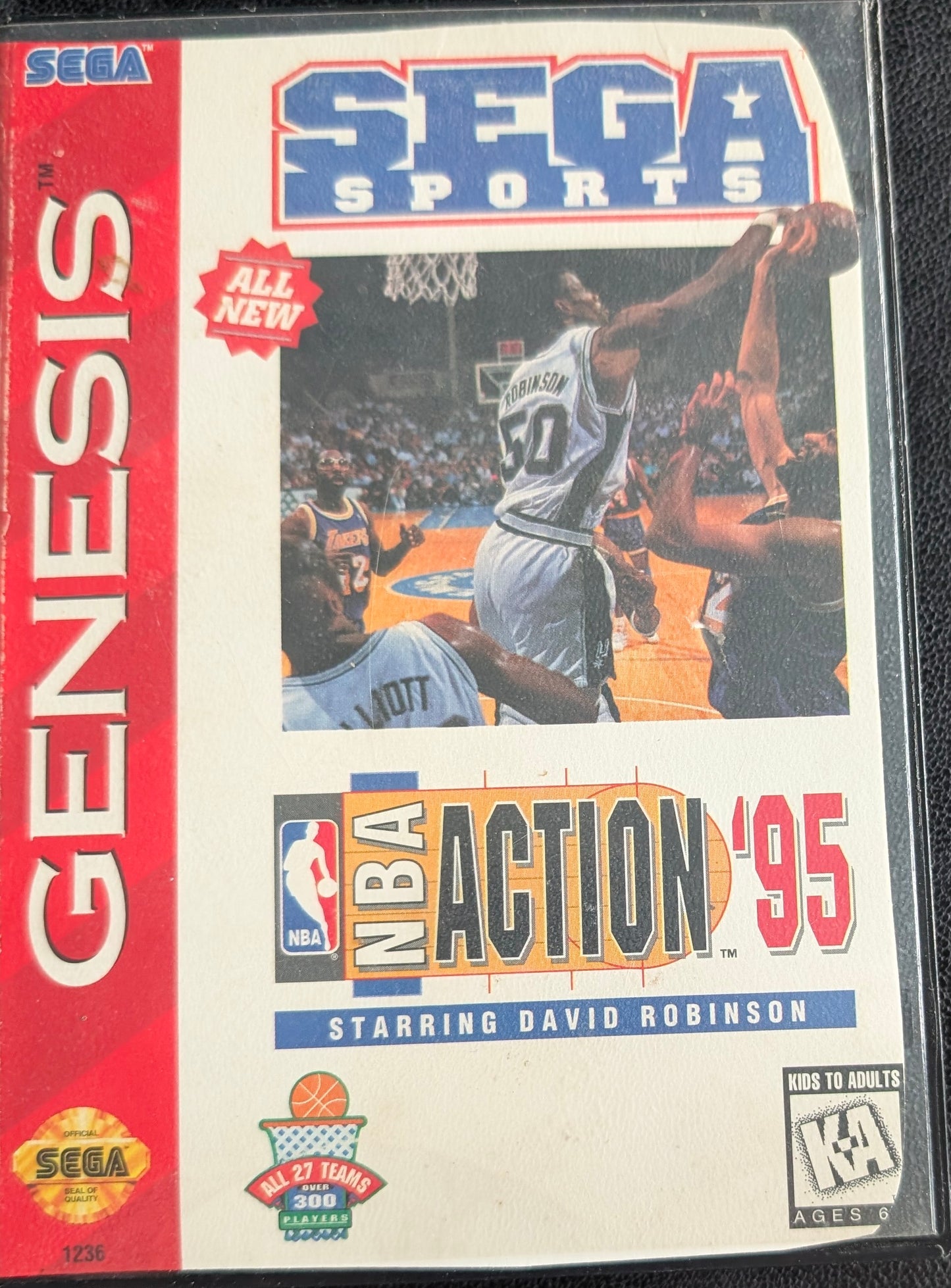 NBA Action '95 - CIB (Sega Genesis) | 1995 | Sports Basketball