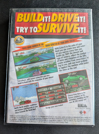 Lotus II - Boxed CIB (Sega Genesis) | 1991 | Racing / Driving
