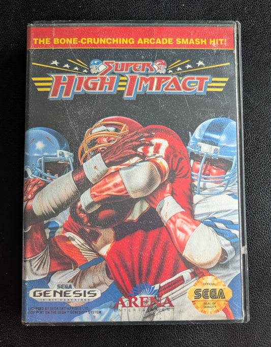 Super High Impact - Boxed CIB (Sega Genesis) | 1992 | Sports / Football