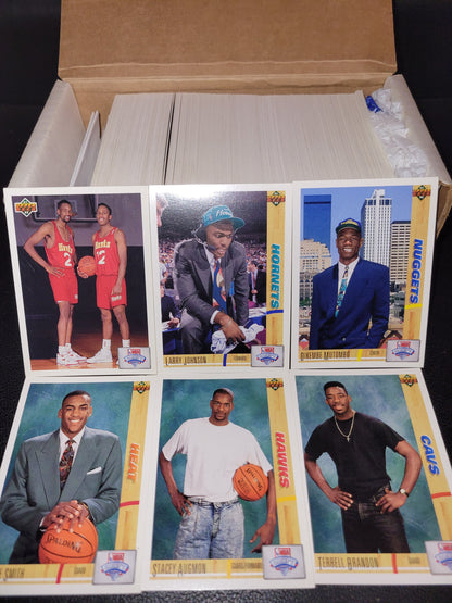 91 92 UPPER DECK Basketball Cards Unopened In 20 Years All Rarities Remain (If Any) Mint Condition NBA Memorabilia Great Shape Box Check!