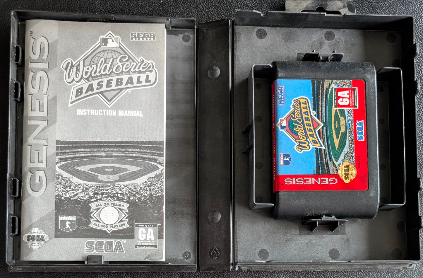 World Series Baseball - Boxed CIB (Sega Genesis) | 1994 | Sports / Baseball