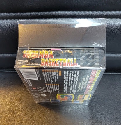 Tecmo Super NBA Basketball 1994 (SNES) - PRISTINE Condition FACTORY PLASTIC - (CIB)