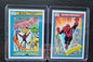 1st EDITION Marvel Cards 1990 One & Only Extremely Rare Base Set Spiderman Special Absolutely Mint Condition Worth Grading AUTHENTIC 10 Card