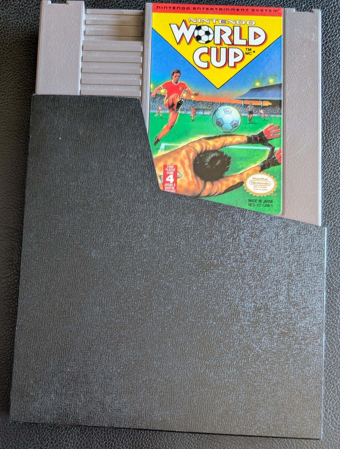Nintendo World Cup (1990) - Nintendo NES | Authentic | Cleaned & Tested + Protection Sleeve