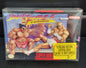 Authentic 1 Of a Kind SEALED 1992 STREET FIGHTER 2 TURBO Video Store Copy!!! SNES Cartridge (Super Nintendo Ent System) CIB Complete In Box + Instructions Immaculate Original Condition