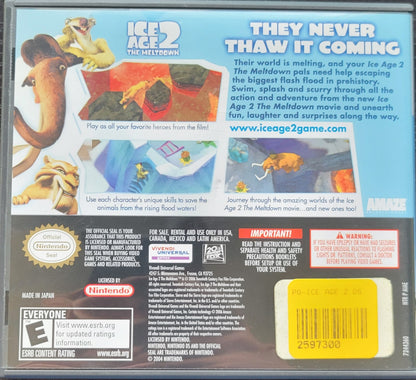 ICE AGE 2: The Meltdown - Nintendo DS - Handheld Console NTSC Cartridge Only Tested & Working