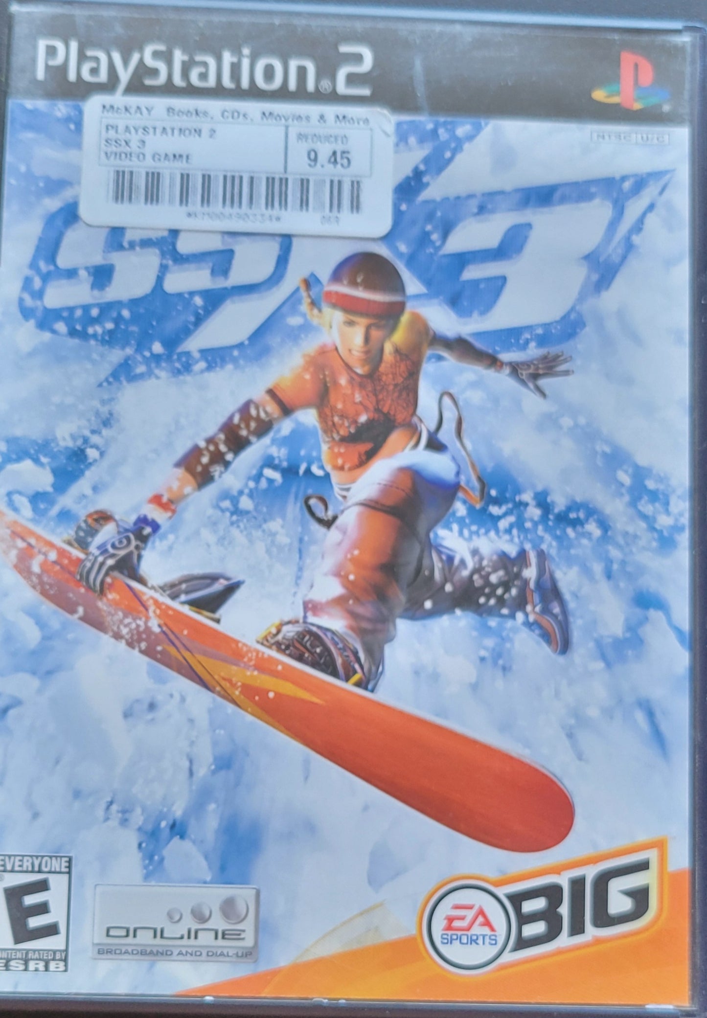 SSX3 - Sony PlayStation 2 PS2 Pre-Owned Great Shape! Tested & Working