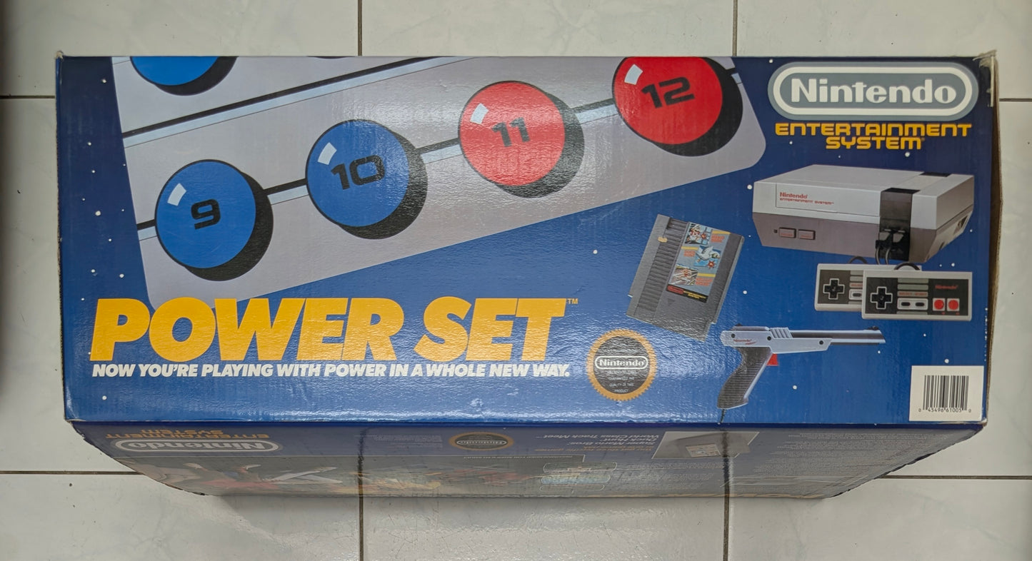 Nintendo NES Power Set Complete CIB (1988) - Original Owner | Pristine Collector Condition