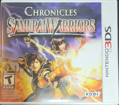 Authentic Samurai Warriors: Chronicles  - CIB Nintendo 3DS (2011) - Like New