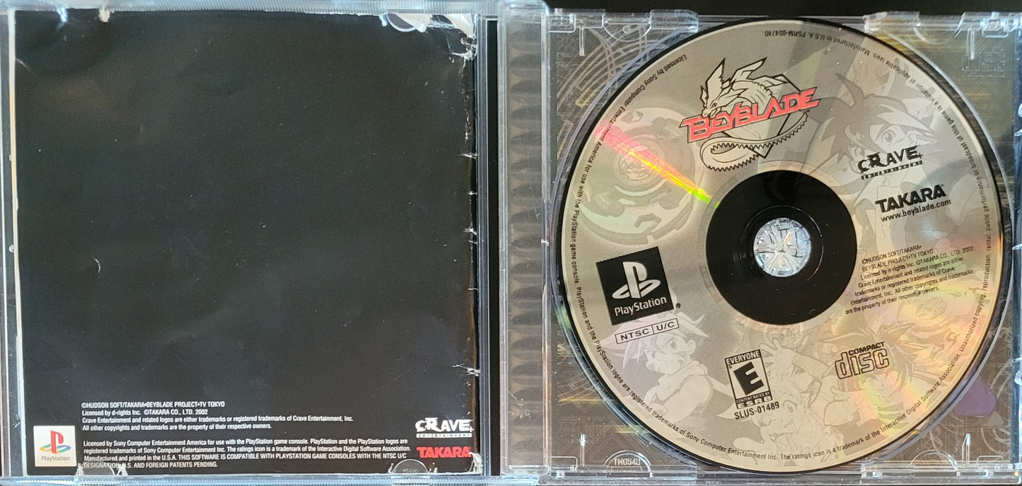 Authentic Beyblade - Sony PlayStation 1 PS1 (Disc Only) - Great Condition