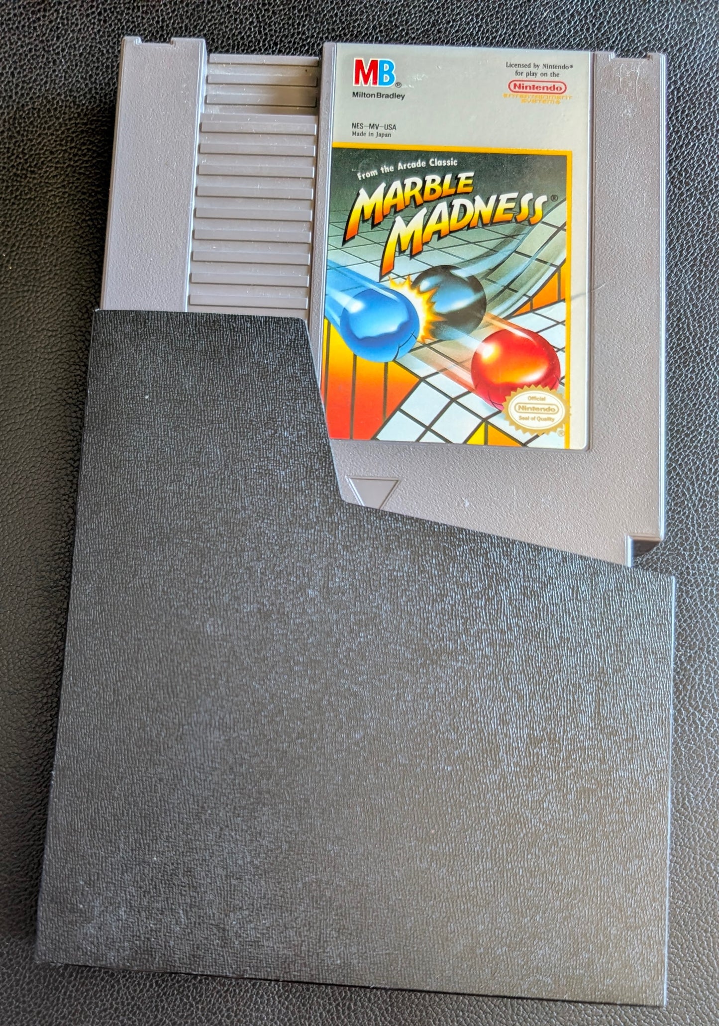 Marble Madness (1989) - Nintendo NES | Authentic | Cleaned & Tested + Protection Sleeve