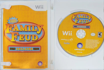 Family Feud Decades – Nintendo Wii CIB – RE-SEALED + Like New