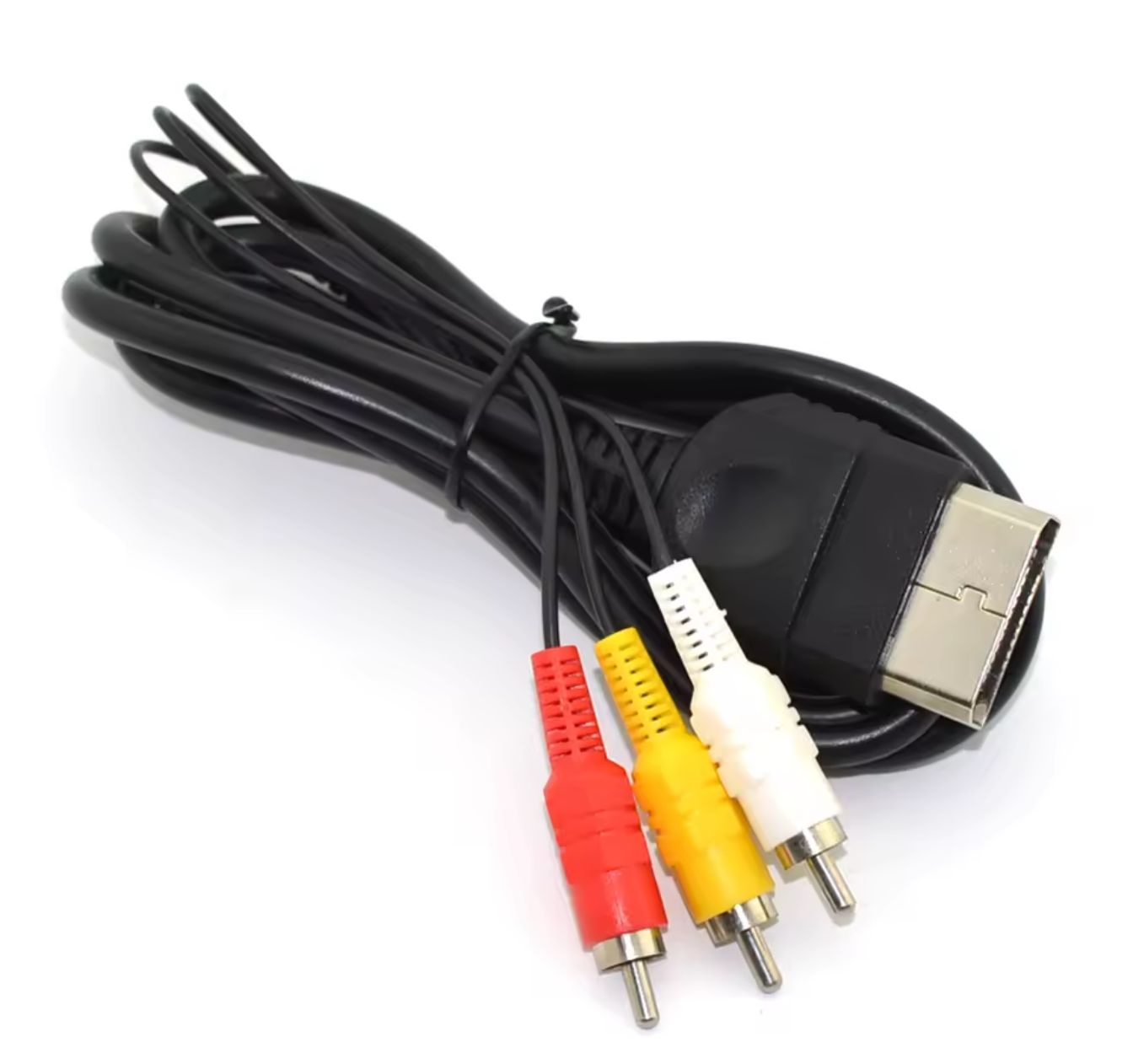 Original Xbox AV Cable (Aftermarket) | 3-Prong Composite Cable | Replacement