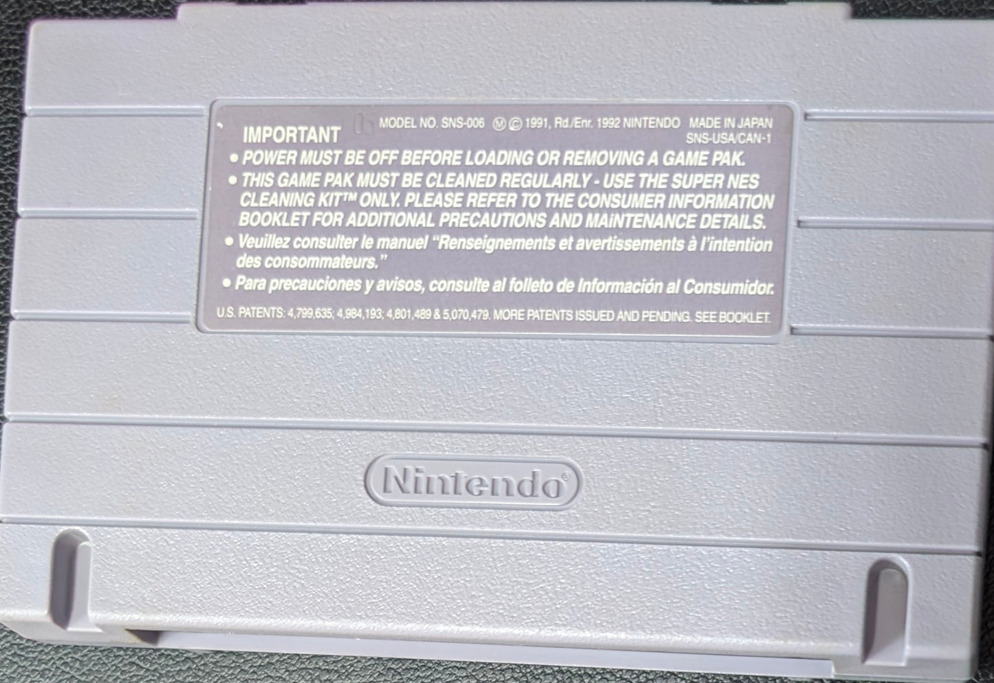 Disney's Aladdin - Authentic Cartridge Only (Super Nintendo) | 1993 | Platformer