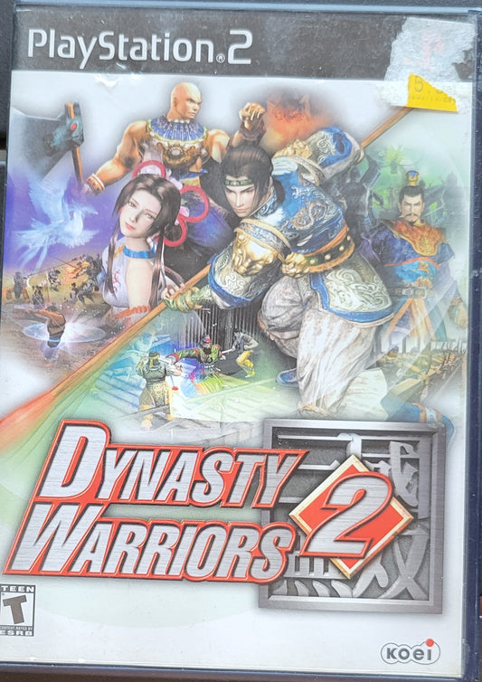 DYNASTY WARRIORS 2 - Sony PlayStation 2 PS2 Pre-Owned Great Shape! Tested & Working