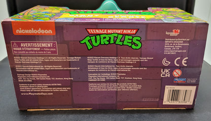 Giant Original 1989 Ninja Turtles Movie TMNT Teenage Movable Toys Mutant Action Figure Weapons + Pizza Included COWABUNGA DUDES!