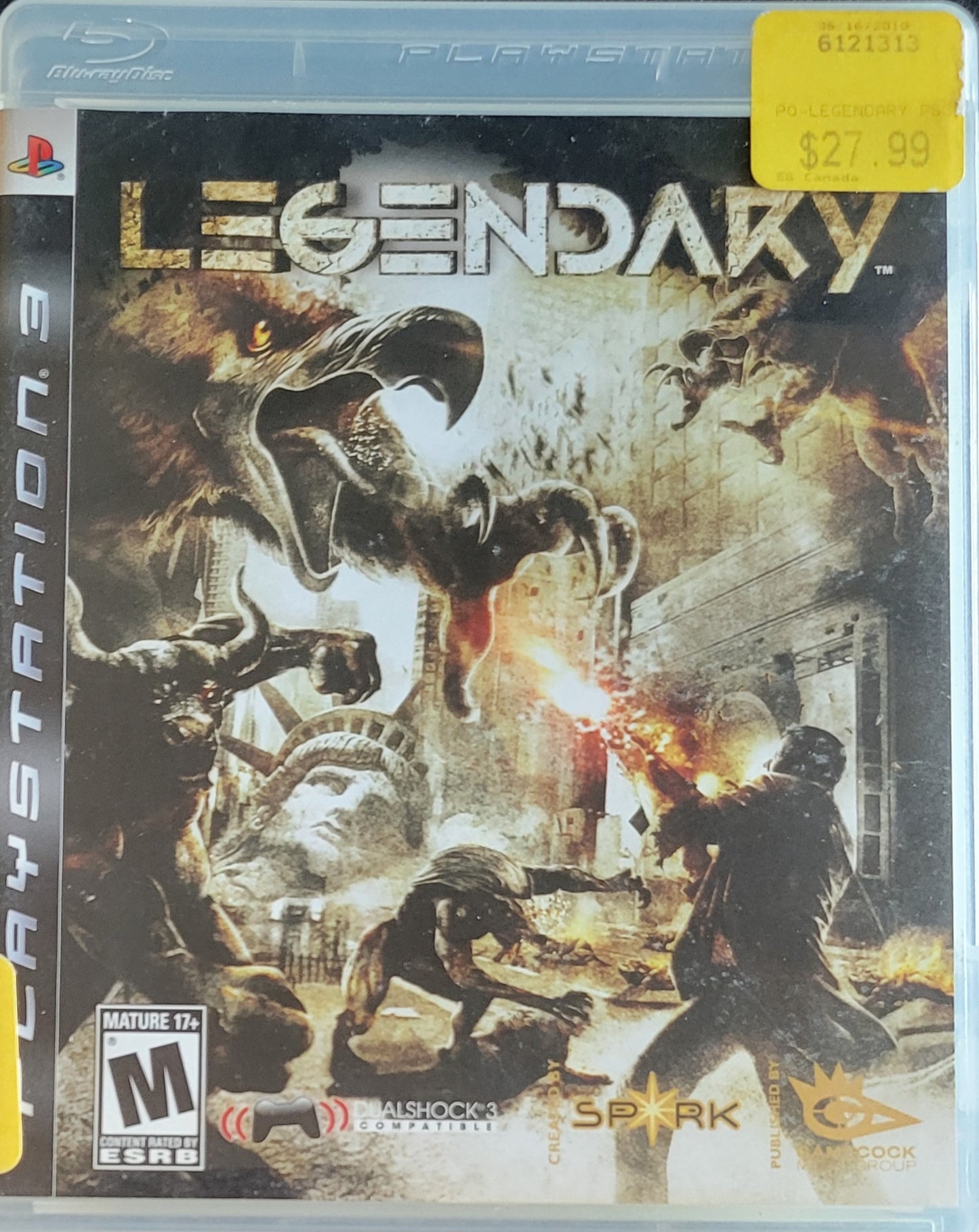 Legendary (CIB) – Sony PlayStation 3 PS3 – Re-Sealed