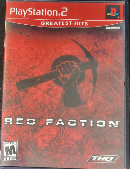 Red Faction Greatest Hits - Sony PlayStation 2 PS2 (CIB) Pre-Owned Tested & Working Like NEW!