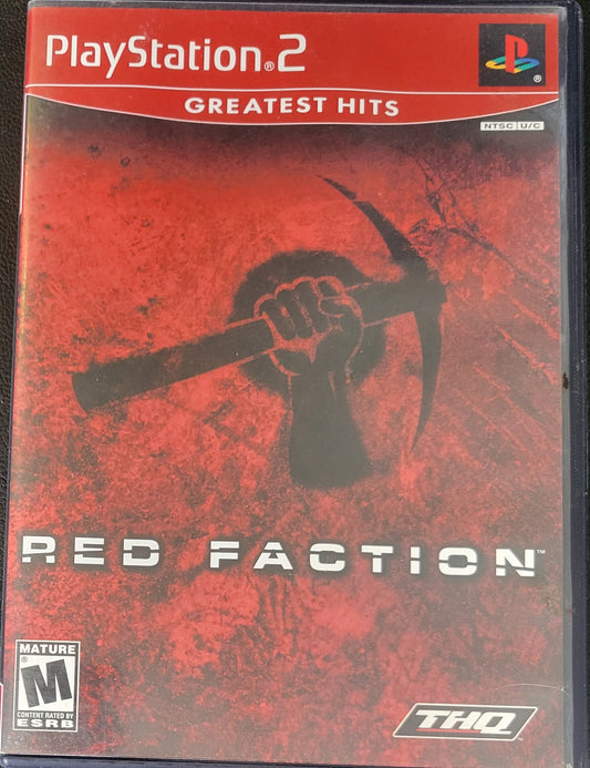 Red Faction Greatest Hits - Sony PlayStation 2 PS2 (CIB) Pre-Owned Tested & Working Like NEW!