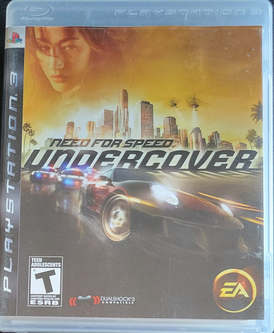 Need For Speed: Undercover (CIB) – Sony PlayStation 3 PS3 – Clean Disc