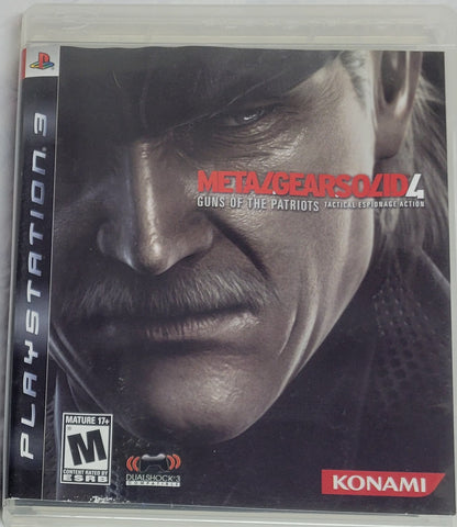 RARE Metal Gear Solid 4 Special Edition – Limited Package CIB | PS3 Slim Console + 1 Controller + Hookups | Factory Inserts | Matching Serials | Excellent Condition