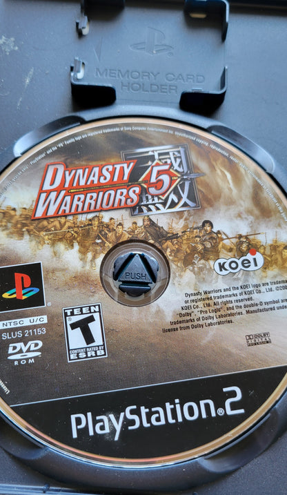 Rare Dynasty Warriors 5 - Sony PlayStation 2 PS2 Pre-Owned Great Shape! Tested & Working