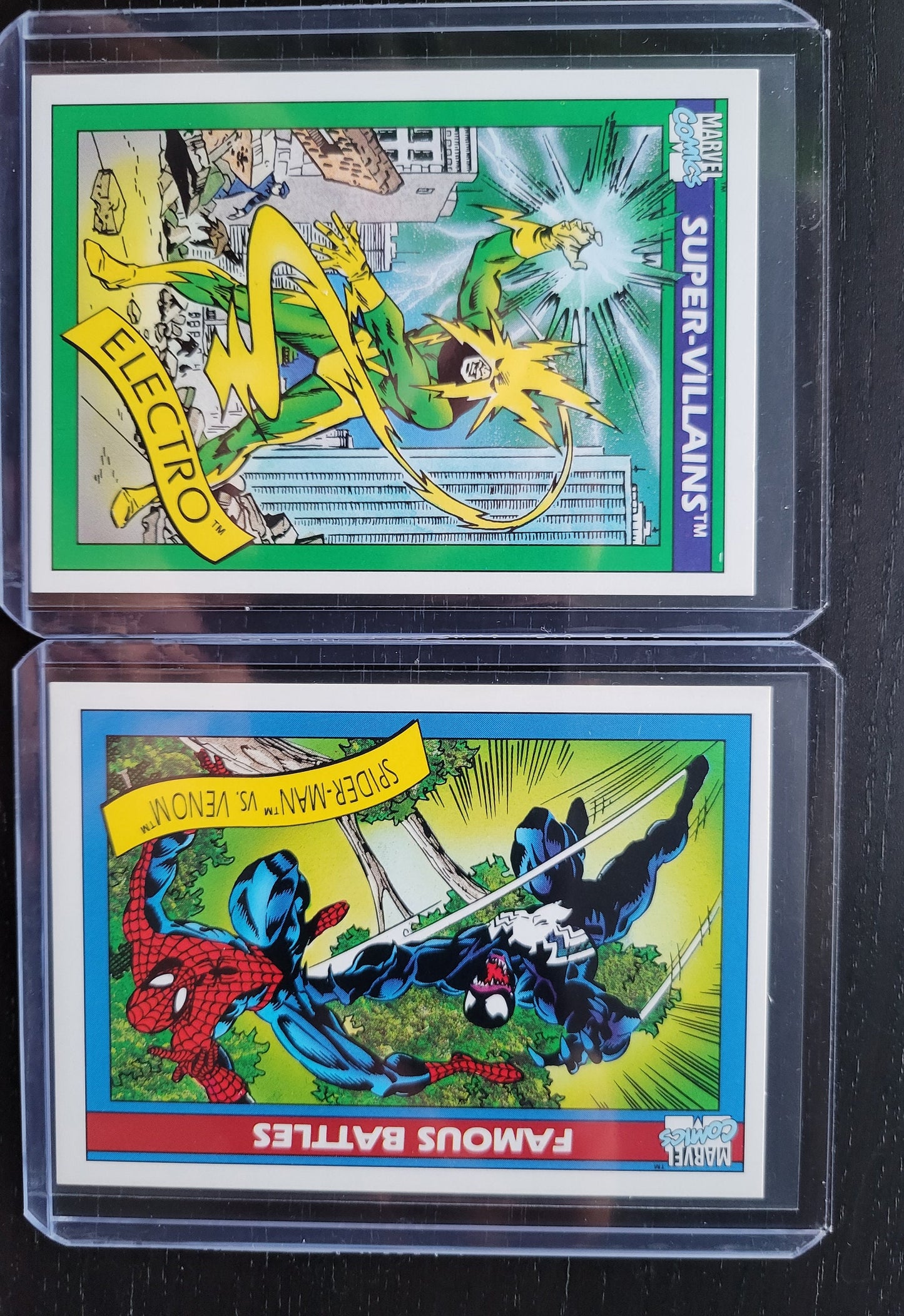 1st EDITION Marvel Cards 1990 One & Only Super Rare Base Set Spider-Man Venom Green Goblin X-Men Mr FANTASTIC First Time Ever Seen On Cards!