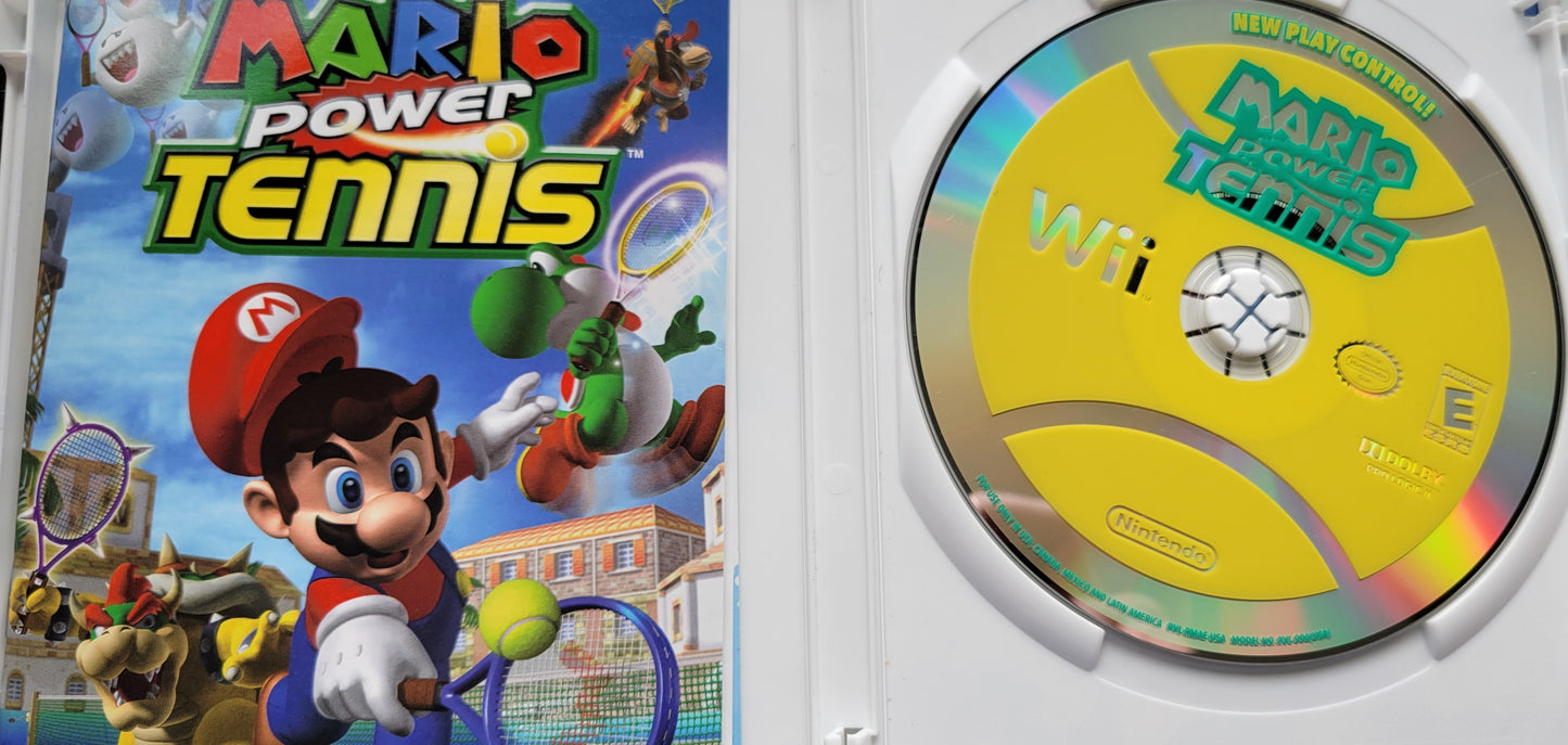 Mario Power Tennis - 2013 Nintendo - Wii - Entertainment System CIB Clean Disc Tested & Working