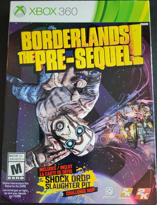 Borderlands: The Pre-Sequal LIMITED EDITION BOX SET - Microsoft XBOX 360 - CIB Pre-Owned Great Shape Tested & Working