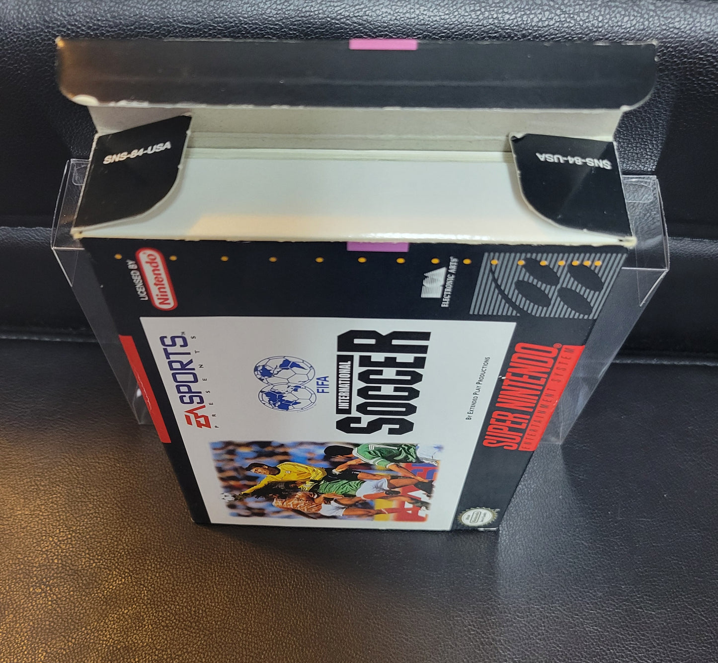 FIFA International Soccer (SNES) - Super Nintendo Ent. IMMACULATE Condition FACTORY PLASTIC - (CIB)