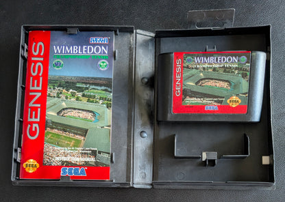 Wimbledon Championship Tennis - Boxed CIB with Hang Tab (Sega Genesis) | 1993 | Sports / Tennis