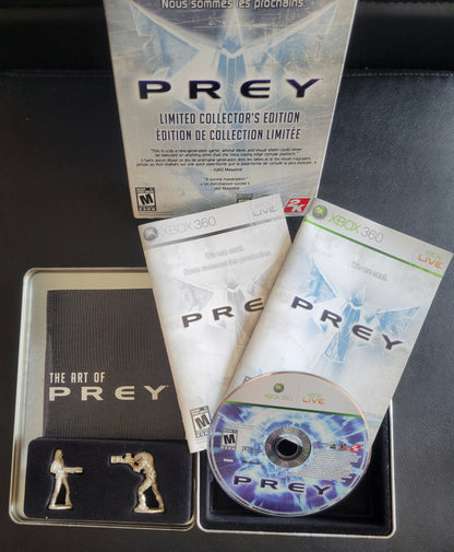 PREY Limited Collectors Edition (CIB) - Microsoft XBOX 360 - Pre-Owned Like New CLEAN DISC
