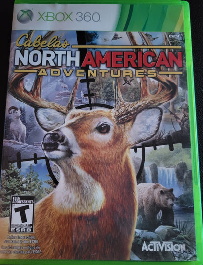 CABELAS: North American Adventures - Microsoft XBOX 360 - CIB Pre-Owned Great Shape Tested & Working