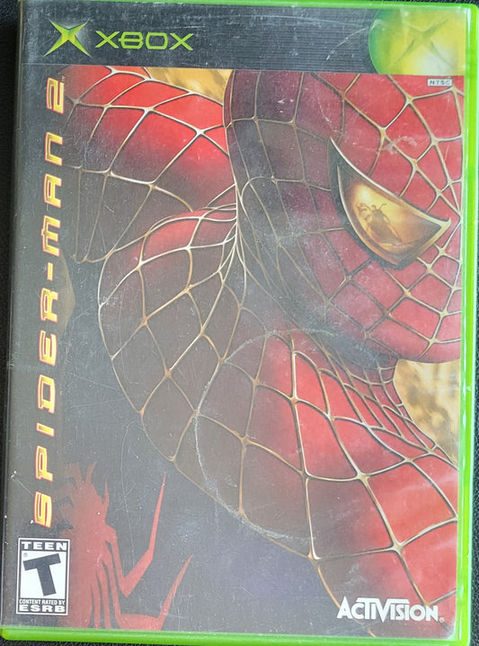 Spider-Man 2 Microsoft XBOX - CWB Pre-Owned Great Shape Tested & Working CLEAN DISC
