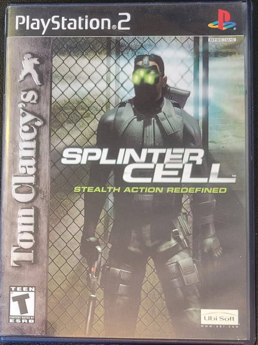 SplinterCell - Sony PlayStation 2 PS2 (CIB) Pre-Owned Tested & Working Great Shape!