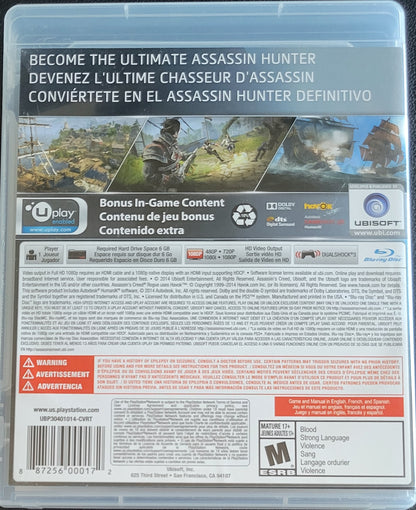 Assassin's Creed Rogue Signature Edition – Sony PlayStation 3 (PS3) | Pre-Owned CLEAN DISC