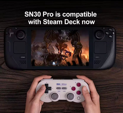 8BitDo SN30 Pro Universal Bluetooth Controller | Multi-Platform Gaming | Analog Joysticks | Multiple Colors